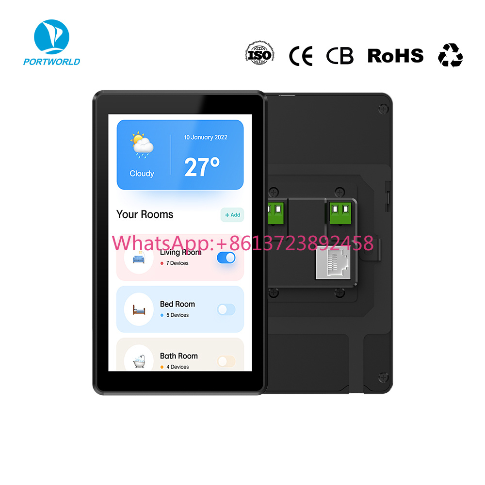Home Bar Android - จอสัมผัสติดผนัง Sunworld Metal Frame ขนาด 5.5