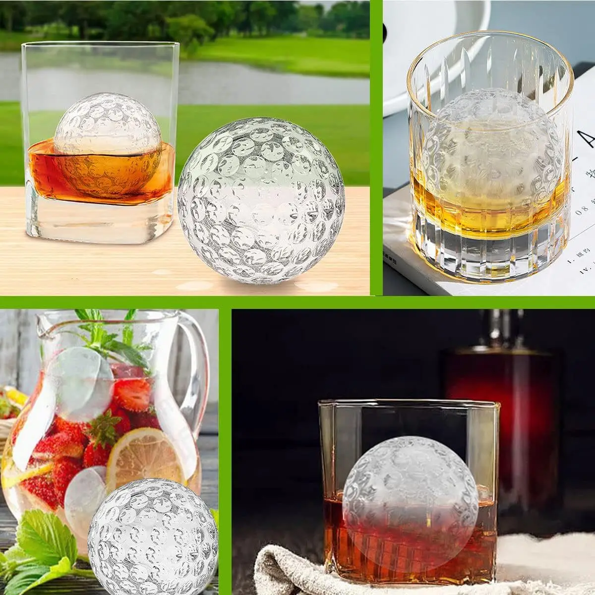 เครื่องทําลูกบอลน้ําแข็งซิลิโค - Ice Mold Sphere บทวิจารณ์และราคา