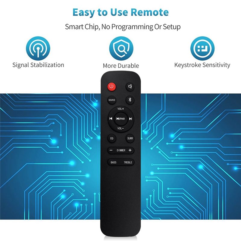 EN218A8H รีโมทคอนโทรลทดแทนสำหร - Home Bar And Theater บทวิจารณ์และราคา