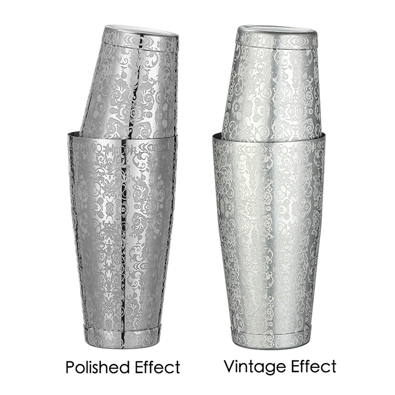 2ชิ้นบอสตันค๊อกเทลปั่นกับแกะสล - Boston Shaker Set บทวิจารณ์และราคา