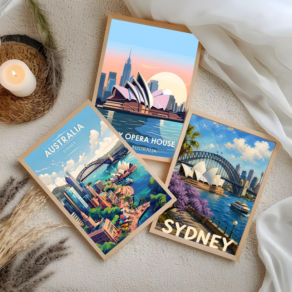 โปสเตอร์ศิลปะการท่องเที่ยวซิดน - Home Bar Sydney บทวิจารณ์และราคา