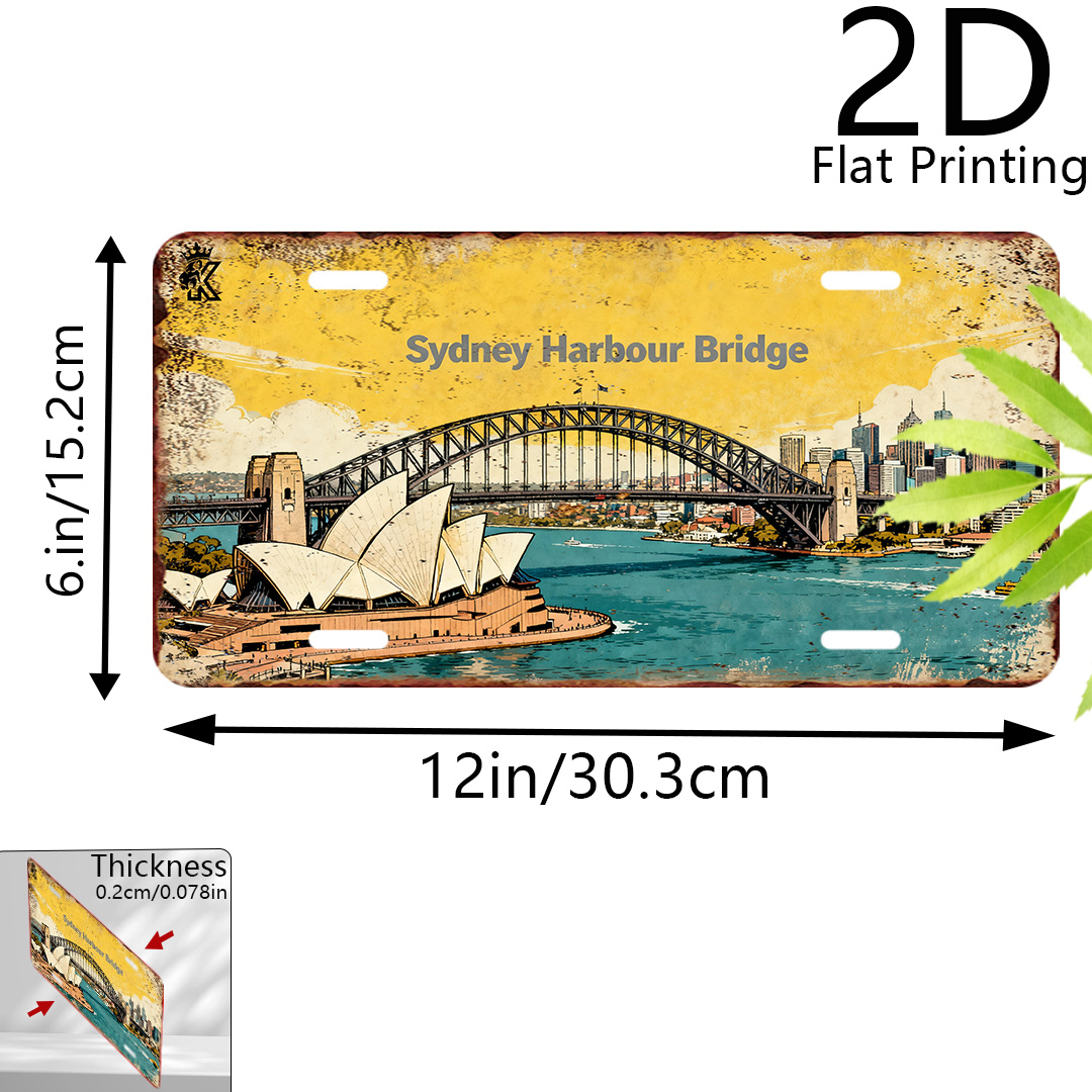 ป้ายโลหะรูปสะพานฮาร์เบอร์ โอเป - Home Bar Sydney บทวิจารณ์และราคา