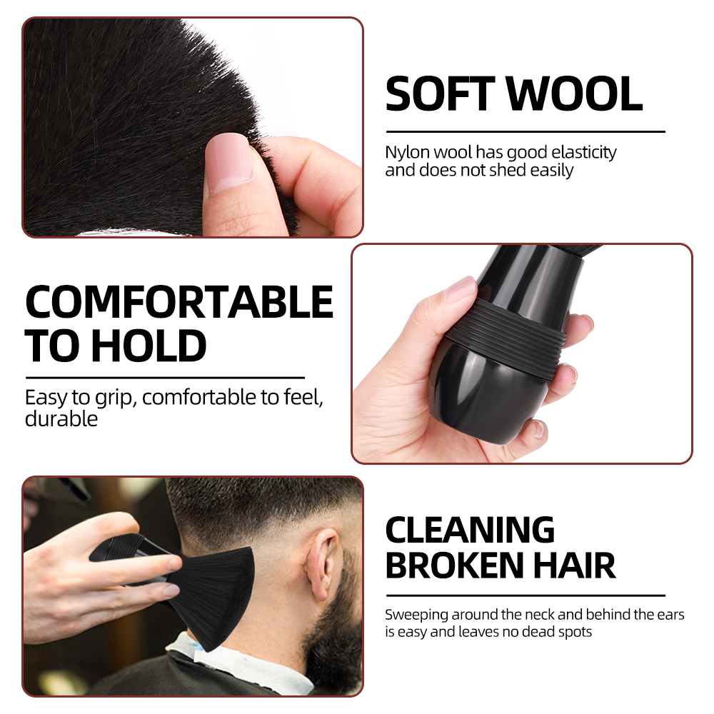 แปรงปัดฝุ่นคอสำหรับช่างตัดผมแบ - Home Barbershop บทวิจารณ์และราคา